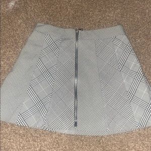 Zara plaid skirt